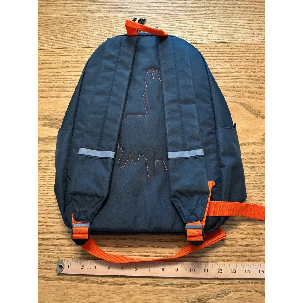 Fortnite Backpack Black Orange Flame Logo Laptop Sleeve Pouch FS2-1762BEFN1-017